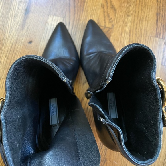 Prada ankle boots size 36.5 with dust bag - Picture 4 of 7